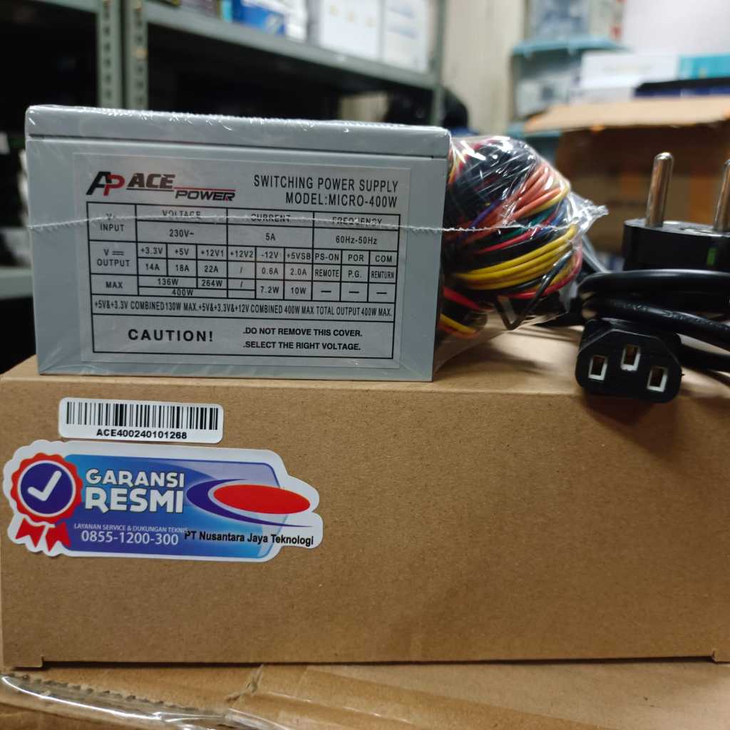 Power Supply Ace Power SFX 400w Mini ITX PSU