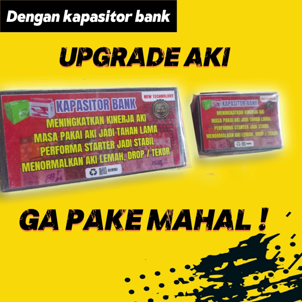 Kapasitor Capasitor bank praktis Motor/Mobil