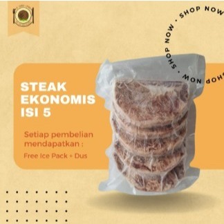 

Paket Steak Ekonomis isi 5