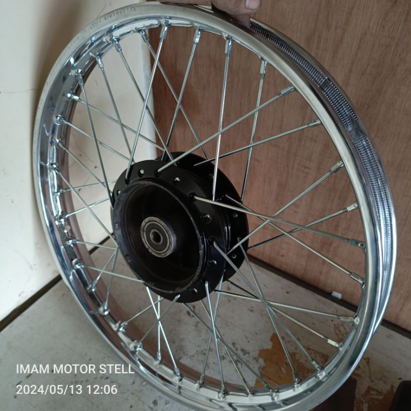 pelek velg HONDA grand/suprax trombol ori plk baru jari+stell