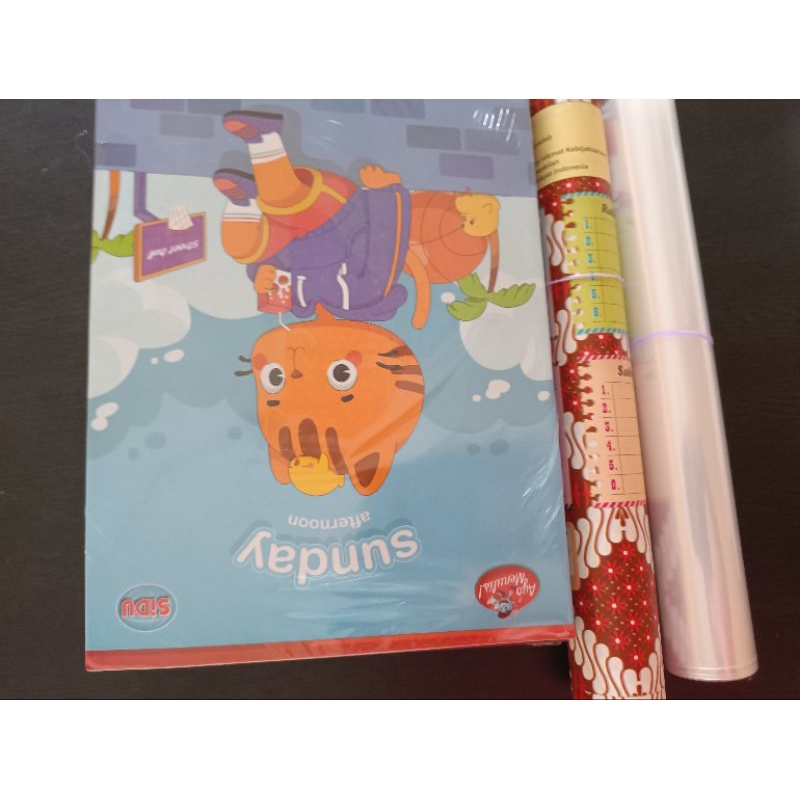 

PAKET BUKU TULIS LENGKAP / BUKU TULIS SIDU 38 LEMBAR LENGKAP DENGAN SAMPUL KERTAS MOTIF BATIK DAN PLASTIK