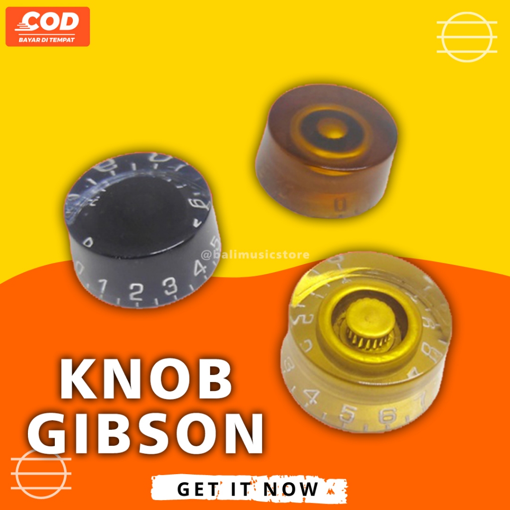 BMS - Knob Gitar Speed Knob Model Gitar Les paul Gibson
