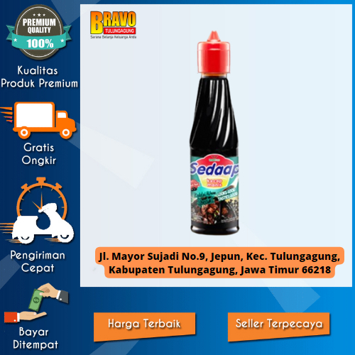 

Bravo Supermarket Tulungagung - Kecap Manis Sedap Botol 135 ml