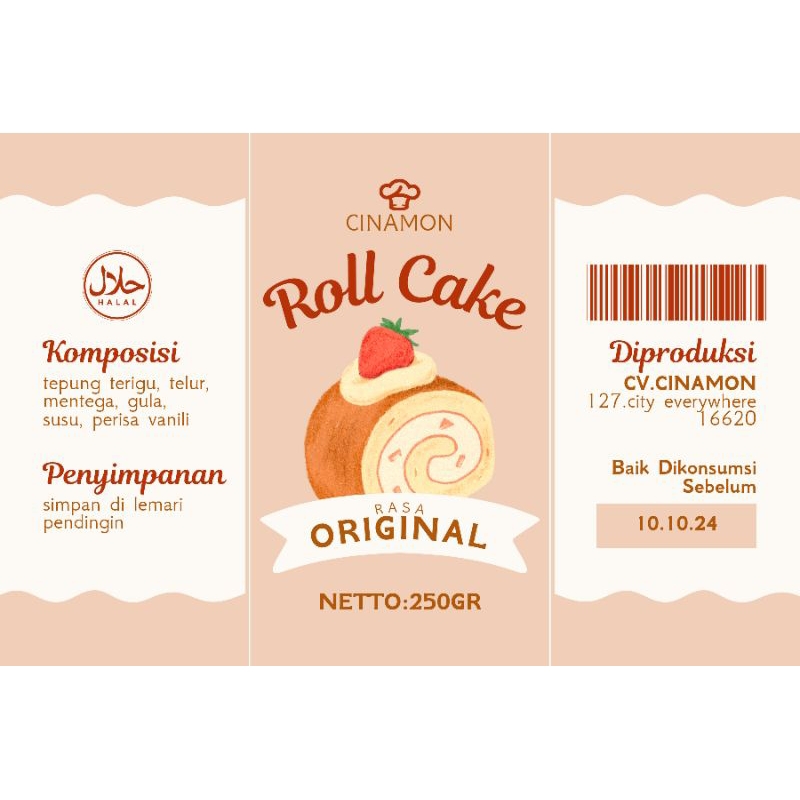 

CINAMON ROLL CAKE ORIGINAL