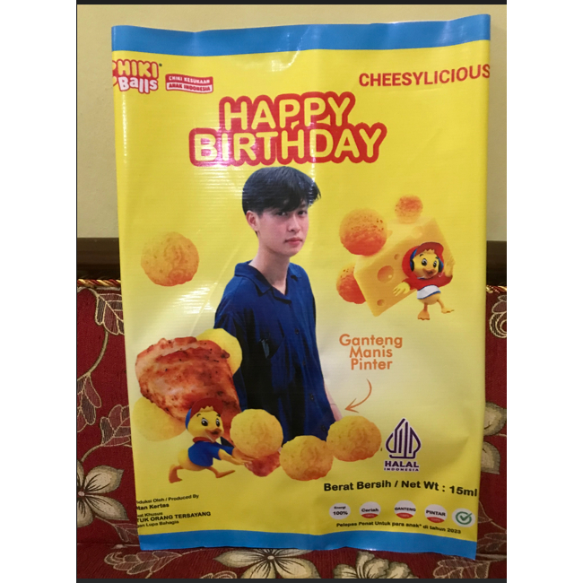 

(1 HARI JADI) CHIKI JUMBO isi 20 pcs Untuk KADO SIDANG VALENTINE, Kado ulang tahun