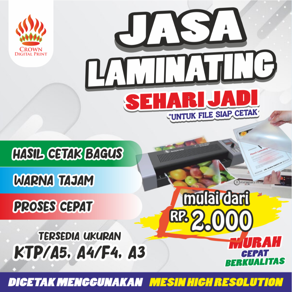 

JASA LAMINATING PANAS