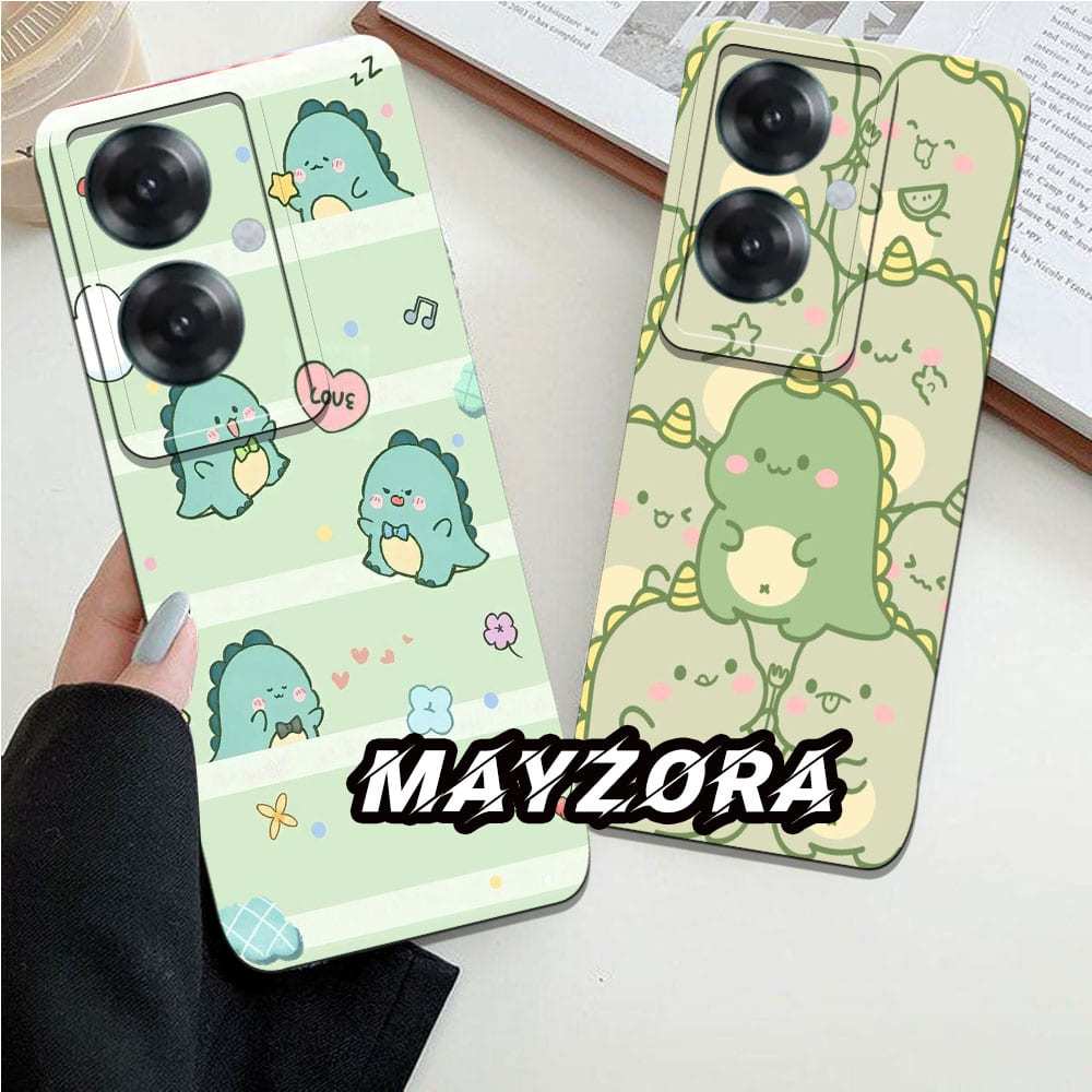 [JN001] Case OPPO RENO 11F 5G 2024 Terbaru - Fashion Case DINO - Softcase OPPO RENO 11F 5G - Case Pr