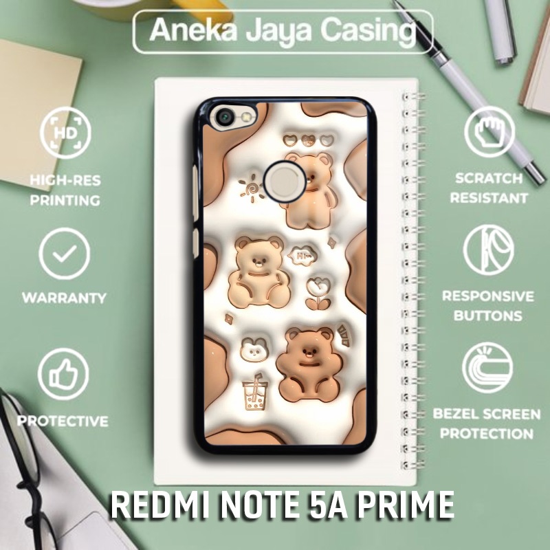 case hp xiaomi redmi note 5a prime motif cute terbaru case hardcase softcase premium glossy aneka