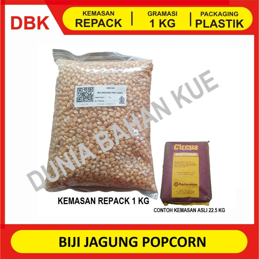 

BIJI JAGUNG POP CORN / POP CORN - 1 KG