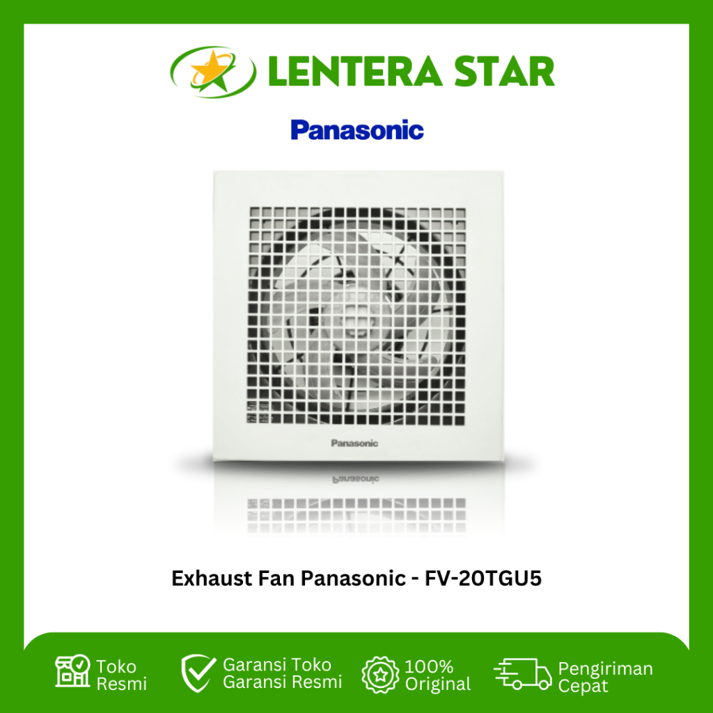 Exhaust Fan 8 Inch Panasonic FV20-TGU5 FV-20TGU5 20TGU 20 TGU