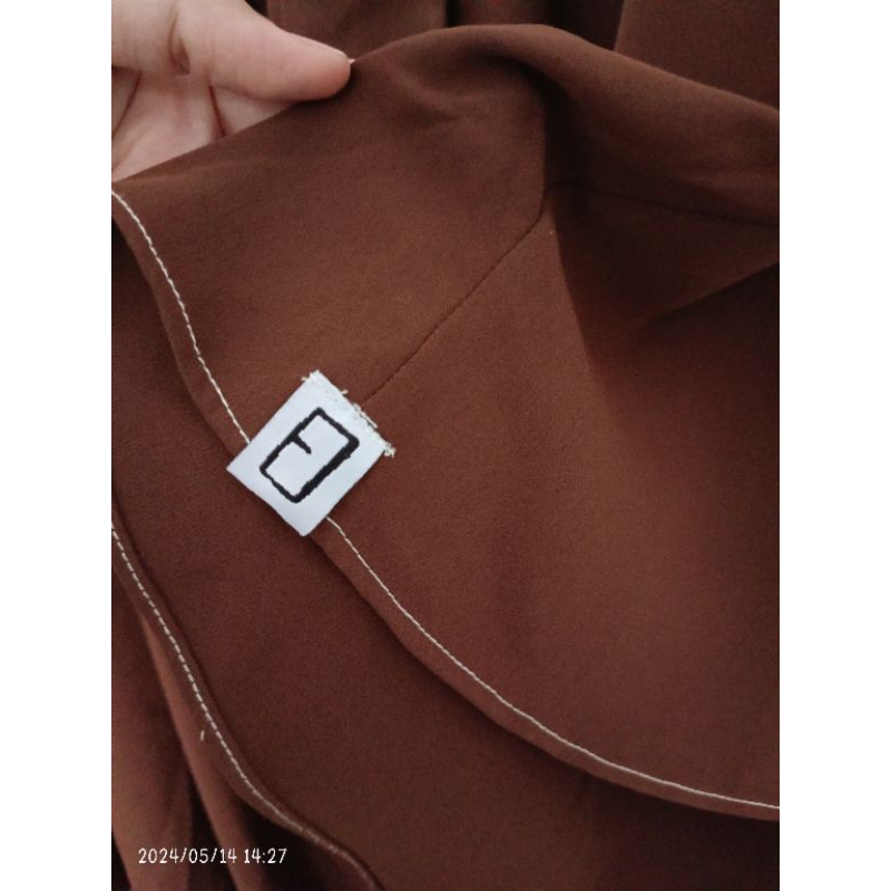 Preloved FK AM Elmadina Abaya Caramel size L Mina