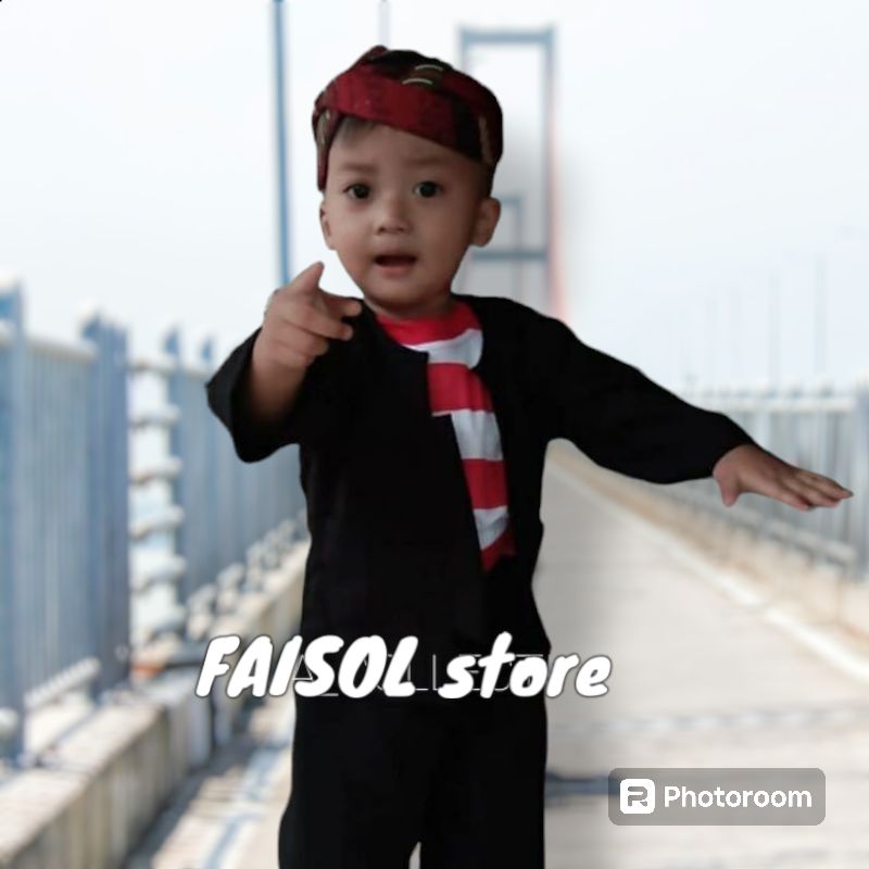 DISKON BAJU SAKERA ANAK /BAJU ADAT MADURA/BAJU KHAS MADURA SAKERA