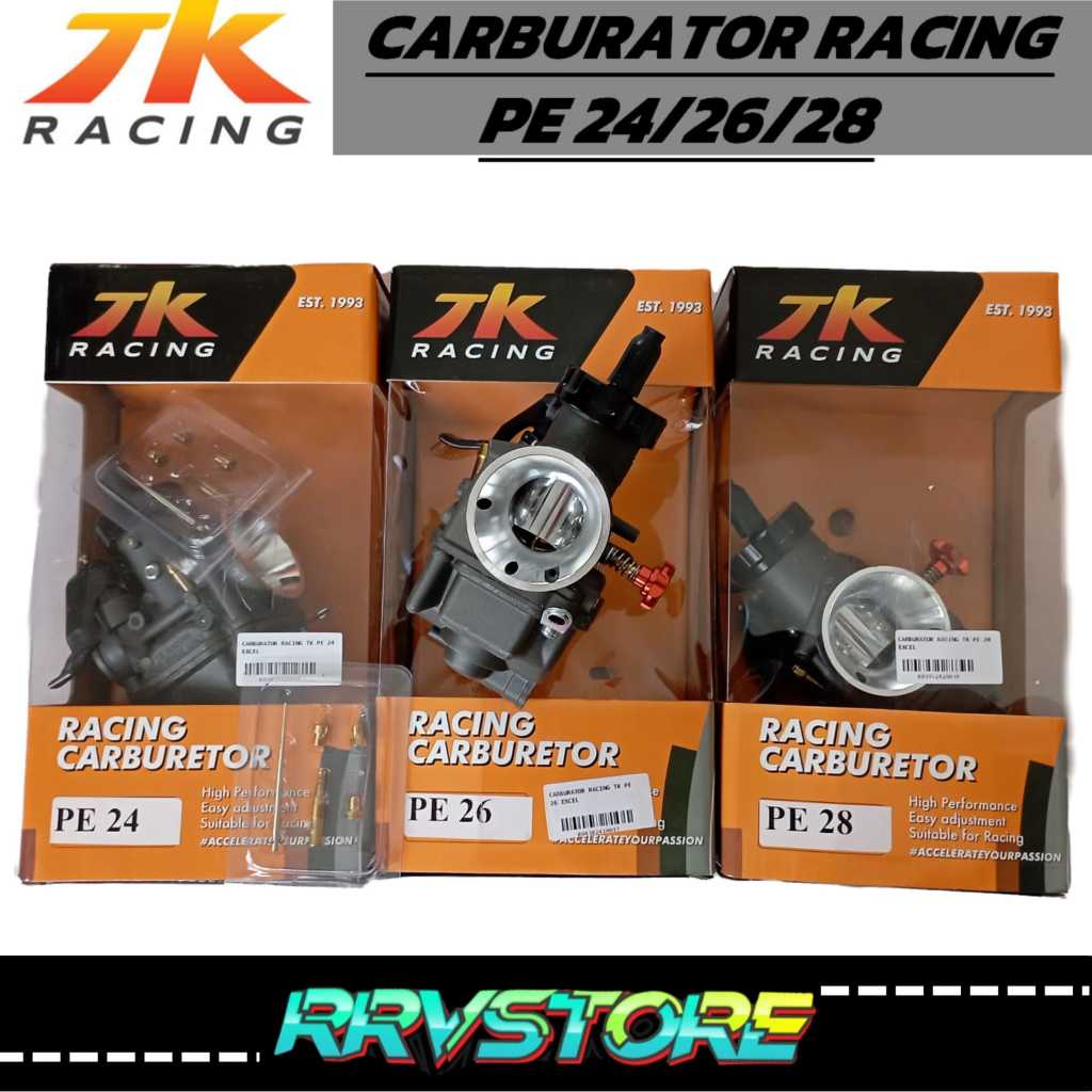 CARBURATOR TK RACING PE 24,26,28 EXCEL KARBU PE 24 TK RACING