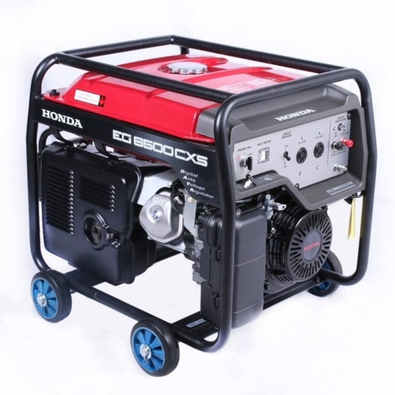 Mesin Genset Honda EG 6500CXS 5500 Watt Starter Original