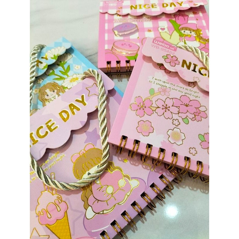 

Spiral Book + Tali WB-95470 Motif Nice Day
