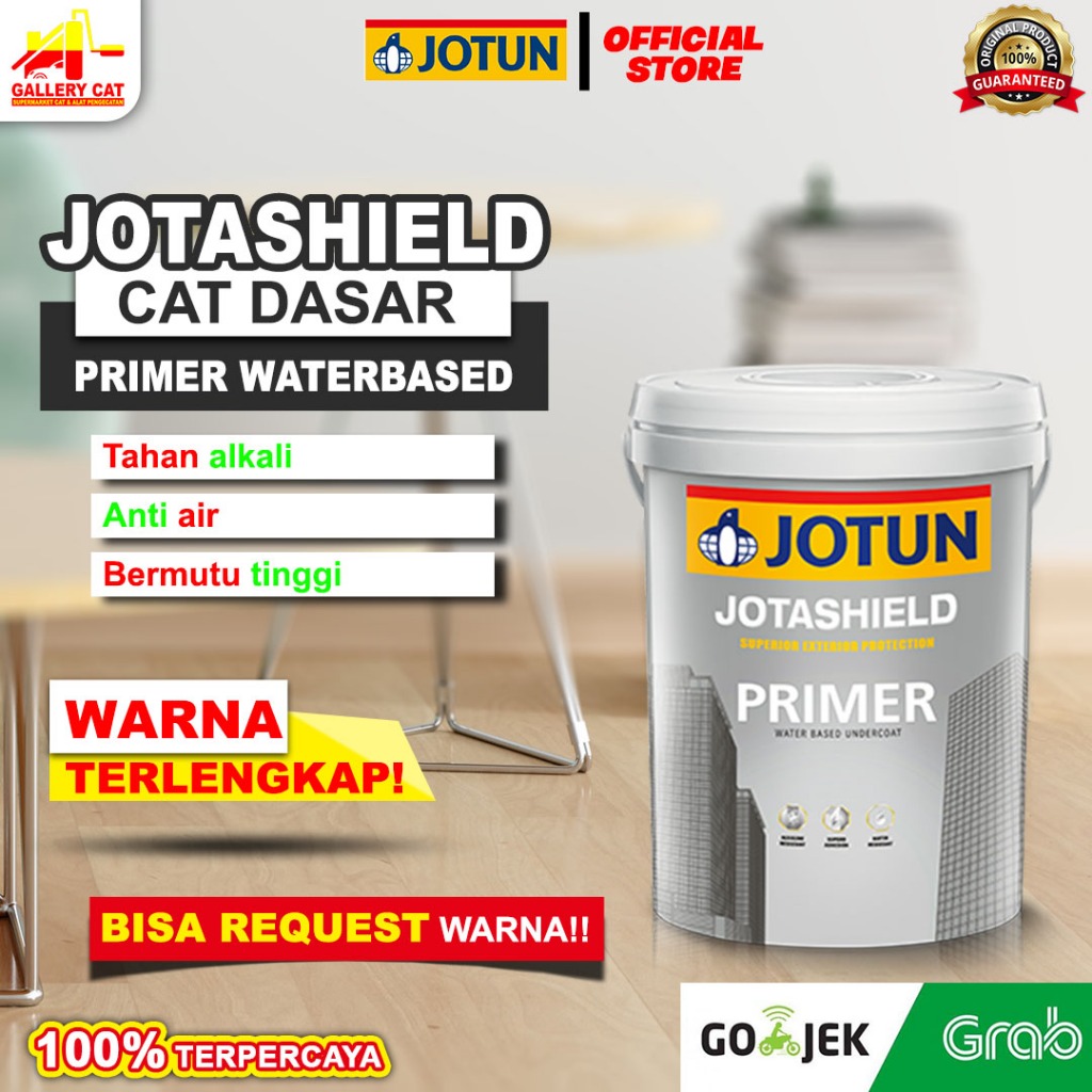 Cat Dasar / Primer Tembok Exterior Jotun Jotashield Primer 2,5 ltr