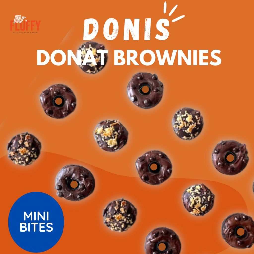 

Donis - Donat Brownies Mini Mr. Fluffy