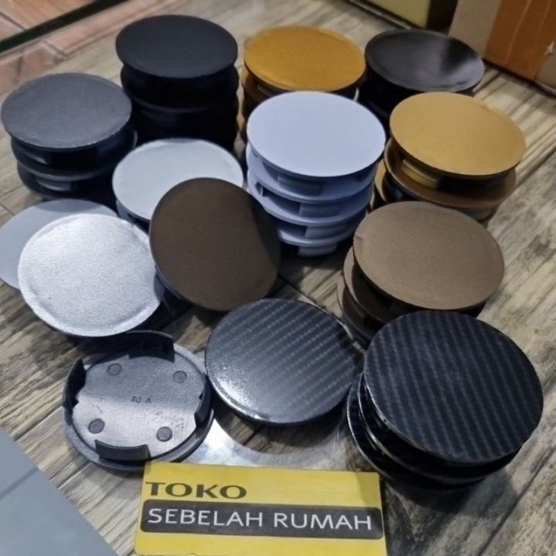 Dop Roda Tutup Velg Dop Velg Racing Variasi Polos 6.5cm Unnh14
