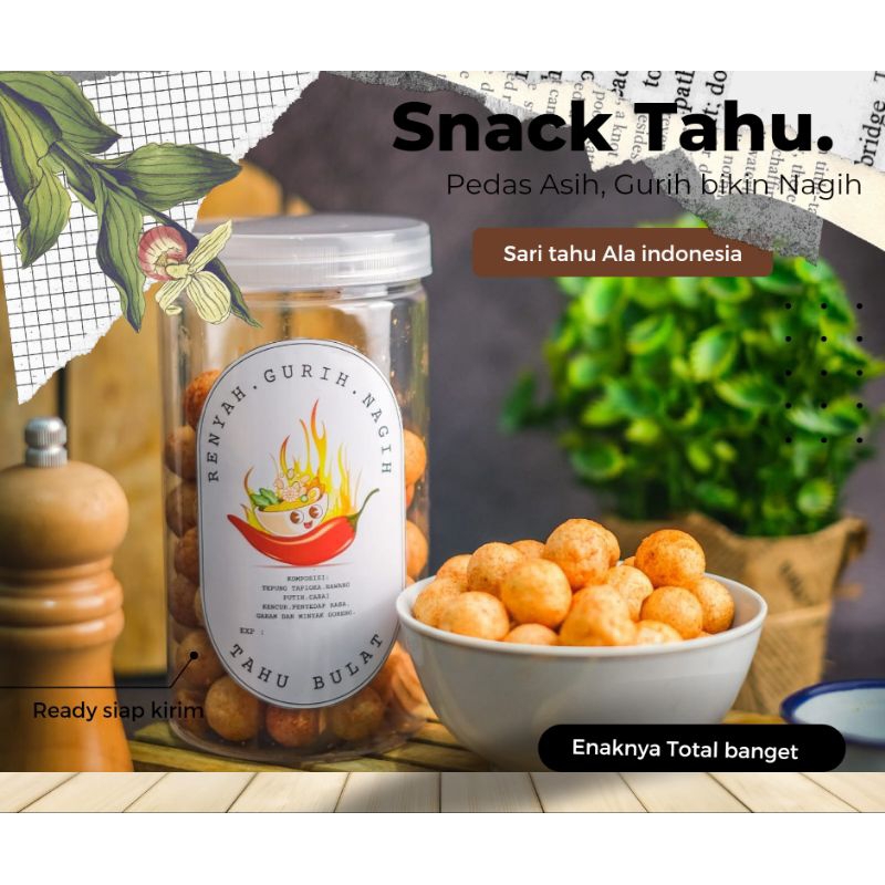 

CEMILAN CUWIL TAHU BULAT REGULAR/TIDAK PEDAS.