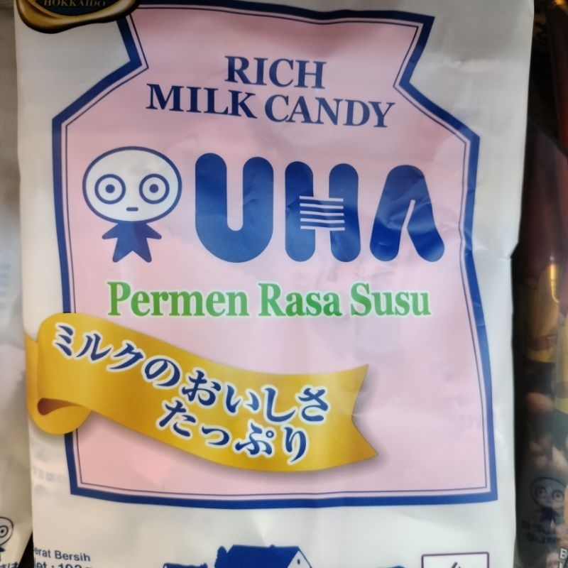 

UHA Rich milk candy 103g