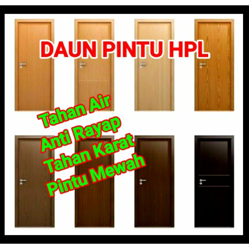 Daun Pintu HPL / Pintu Rumah / Pintu kamar / Pintu Utama