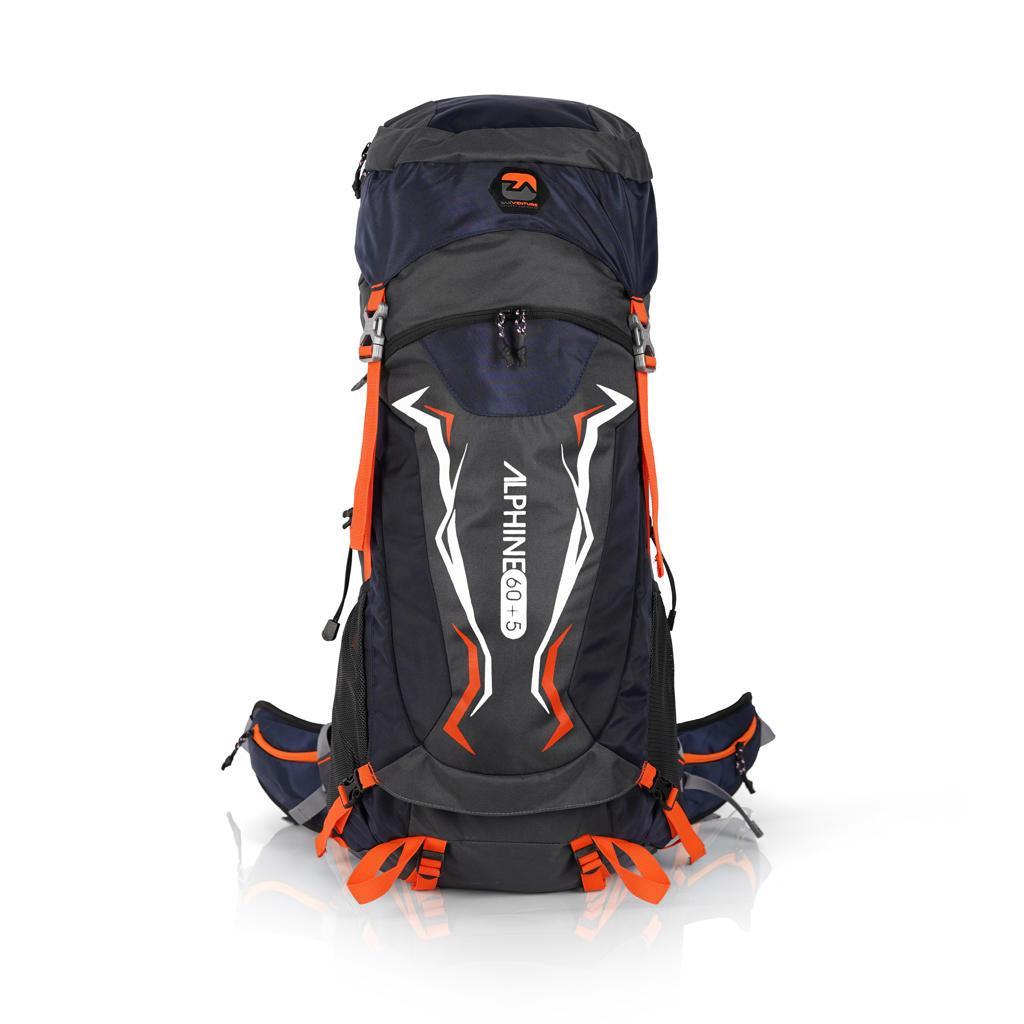 354 Zarventure Tas Gunung Alphine 60+5 Liter
