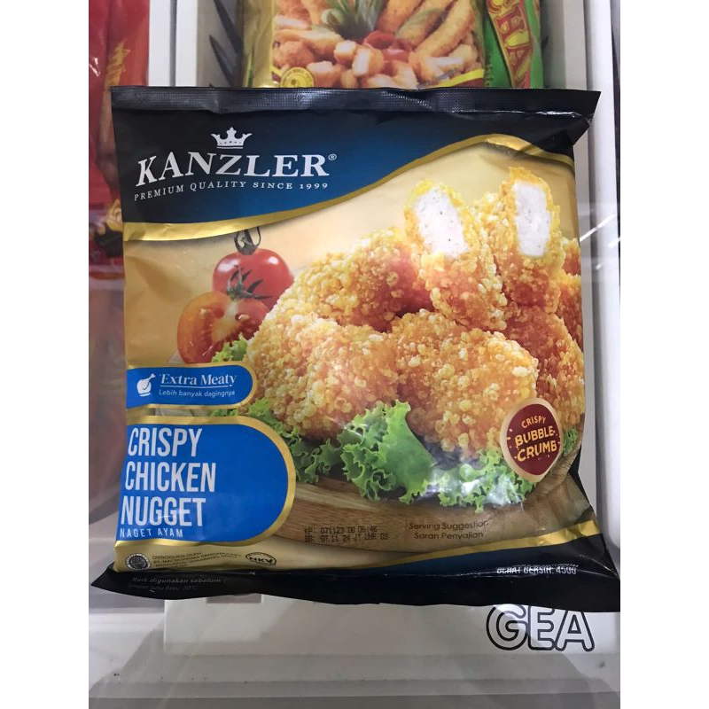 

Kanzler Nugget Crispy Bubble 450gr