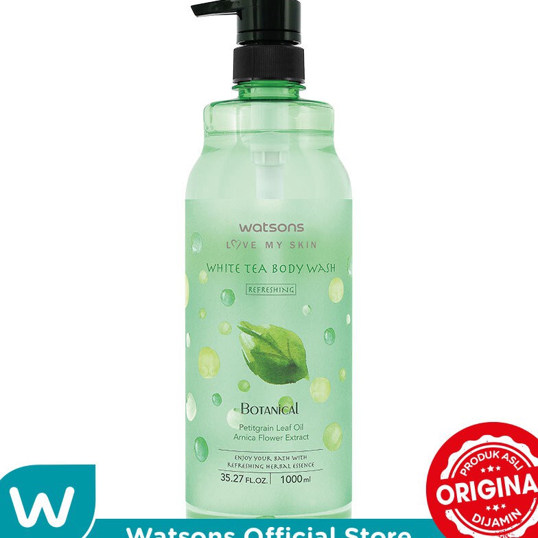 TEBUS MURAH Watsons Body Wash  White Tea 1ml