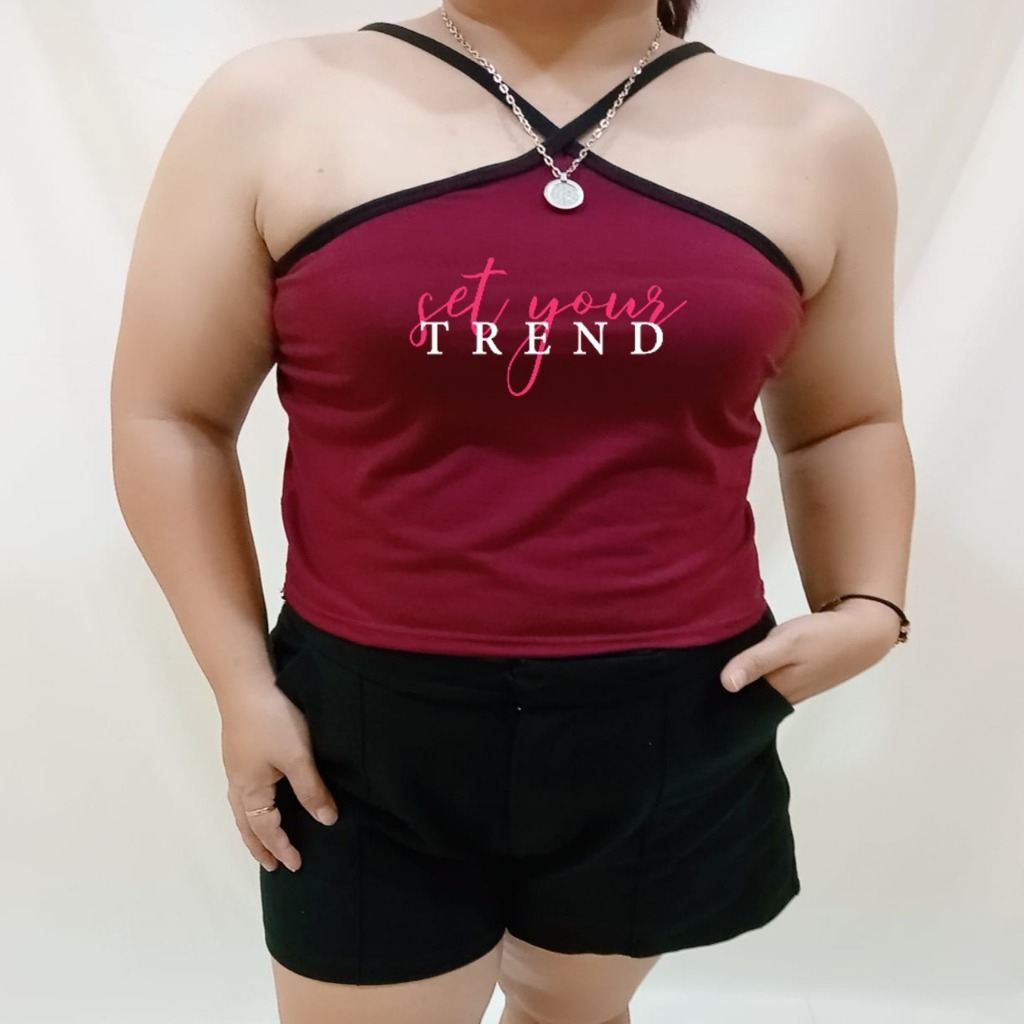 TANKTOP Korean Tanktop Jumbo Crop Top Jumbo Baju Atasan Jumbo Wanita Murah