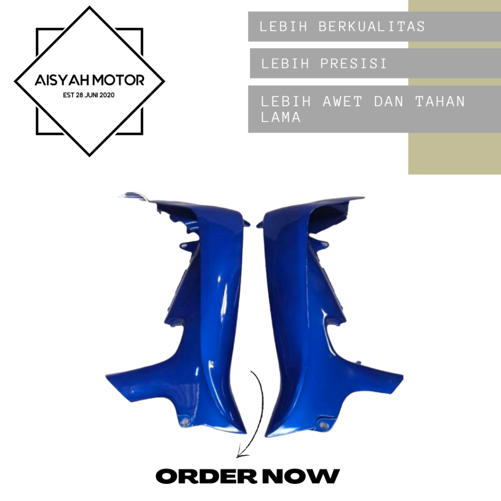 Sayap Suzuki Smash Lama Warna Biru