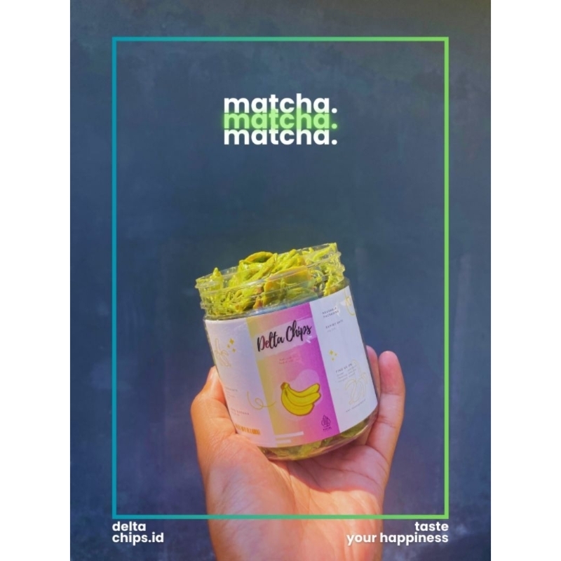

Keripik Pisang Matcha | Delta Chips