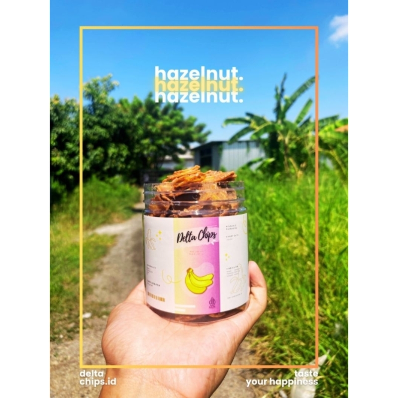 

Keripik Pisang Hazelnut | Delta Chips