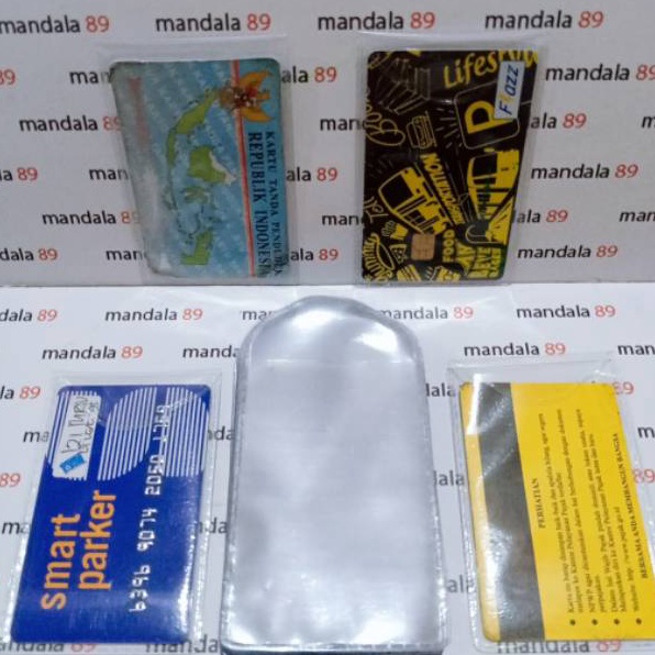 

Model Keren PLASTIK COVER KTP 1 lembar