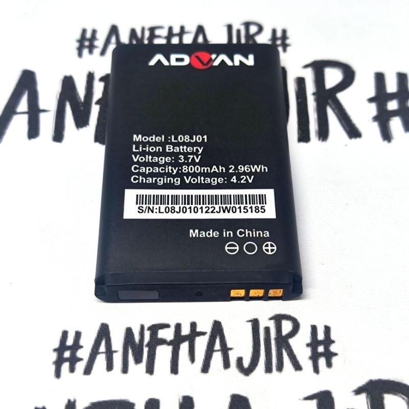 BATRE BATREI ADVAN HAMMER R5 R5S R2 R2S L08J01 BATRAI BATERAI ADVAN HAMMER R5S R3F R1D (800mAh) ORIG