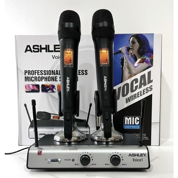 Ashley Mic Wireless Ashley Voice 1 Microphone Ashley Wireless Mic Ashley Wireless Voice1 Original