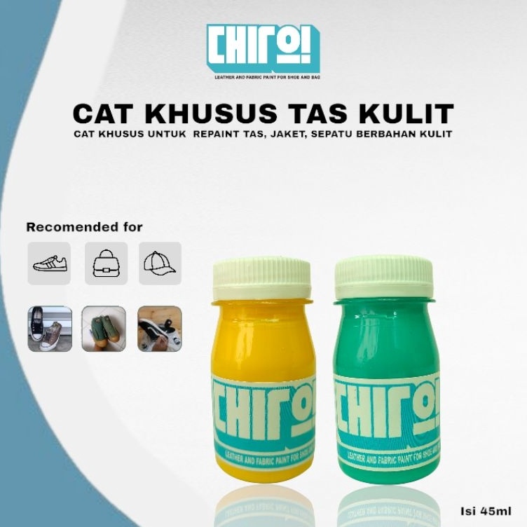 

KODE Y24X cat sepatu cat kanvas cat kulit cat kain cat jeans cat tas cat jaket cat poster 45ml