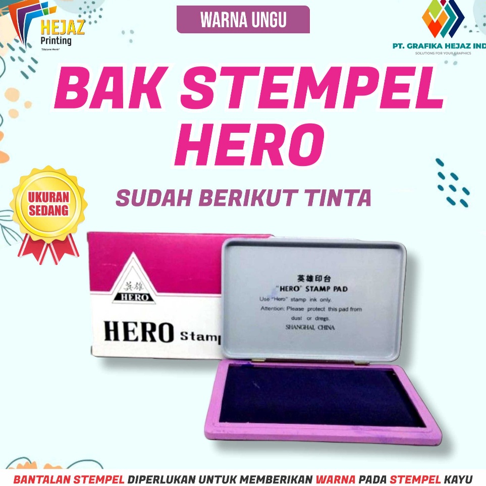 

Baru Kejutan BAK BANTALAN STEMPEL HERO JOYKO