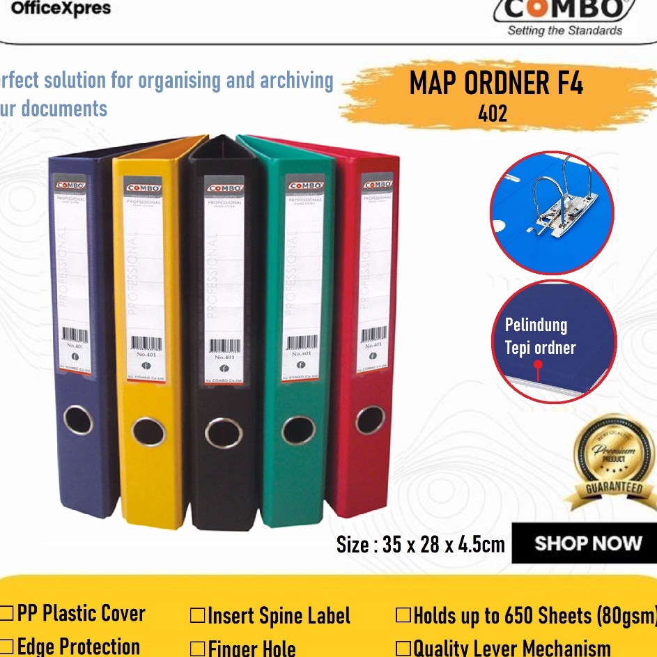 

Serba Ada Odner Map Folio Pvc Colour Odner Map F4 File Pvc 43 Warna Combo