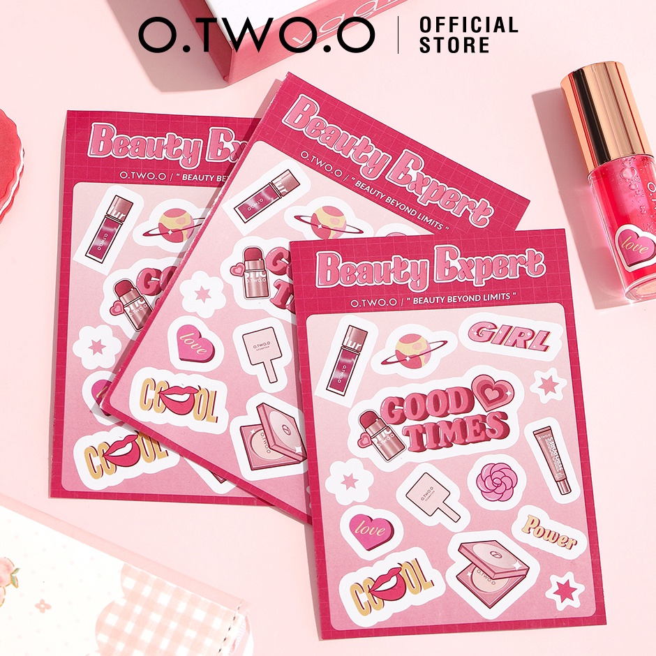 

Super Jualan OTWOO DIY Beauty Makeup Stickers Kosmetik Stiker 1PCS
