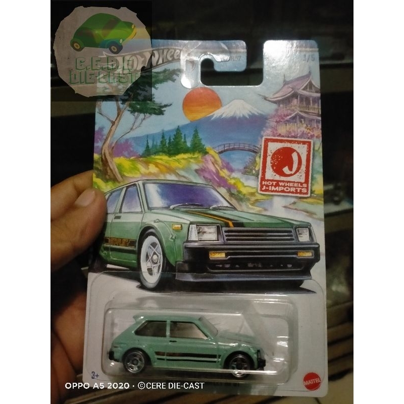 Hotwheels j-import Toyota Starlet