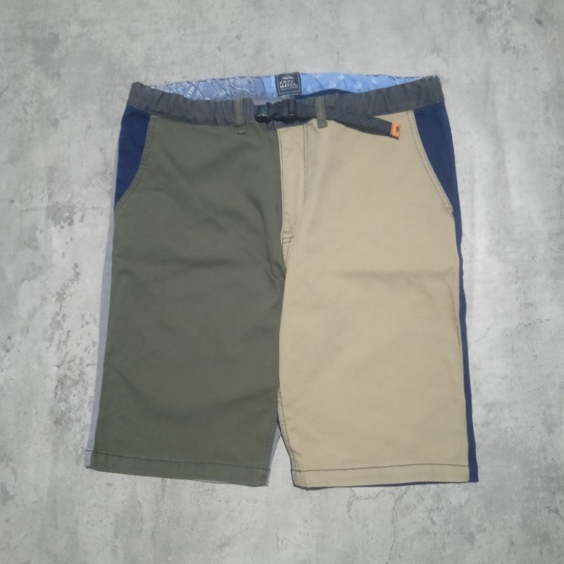 celana pendek pria kriff Mayer  utility motif