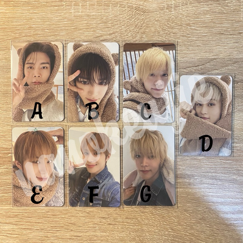 Photocard Official NCT127 The Great Unity Trading Card set A B C D E Johnny Jungwoo Yuta Taeyong Mar