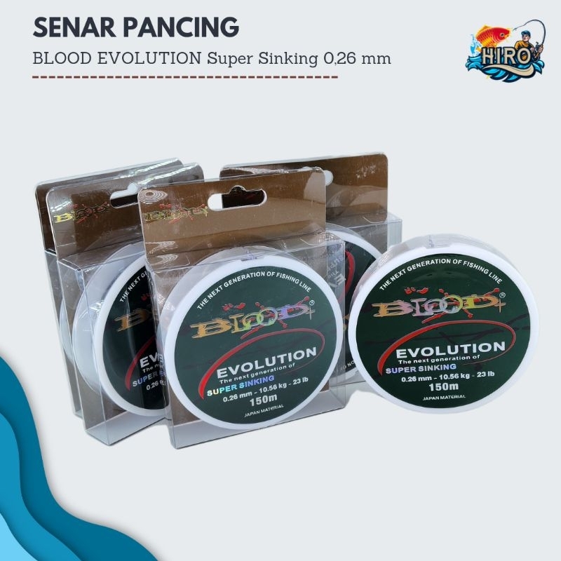 Senar Pancing Blood Evolution 150m