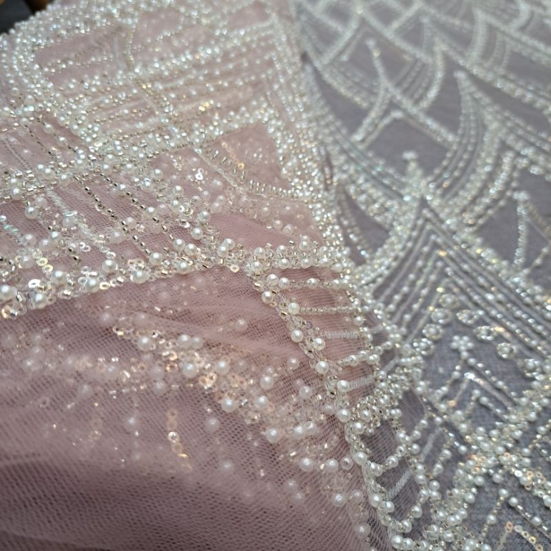 kain tile gidordano full payet soroskin jepang +payet mutiara