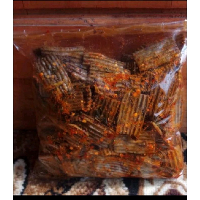 kerupuk jengkol 250grm.krupuk viral.seblak kerupuk jengkol