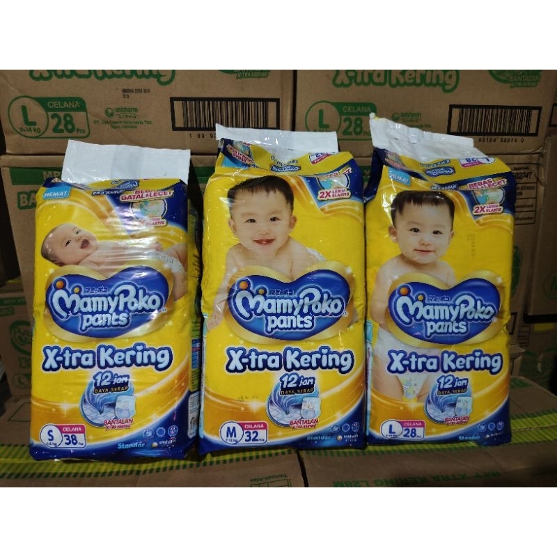 Mamypoko S M L Jumbo paket 1 karton