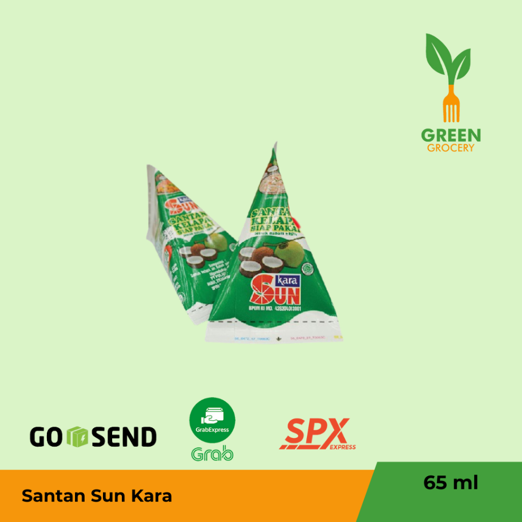 

Sun Kara Santan Siap Pakai 65 Ml Green Grocery Padang