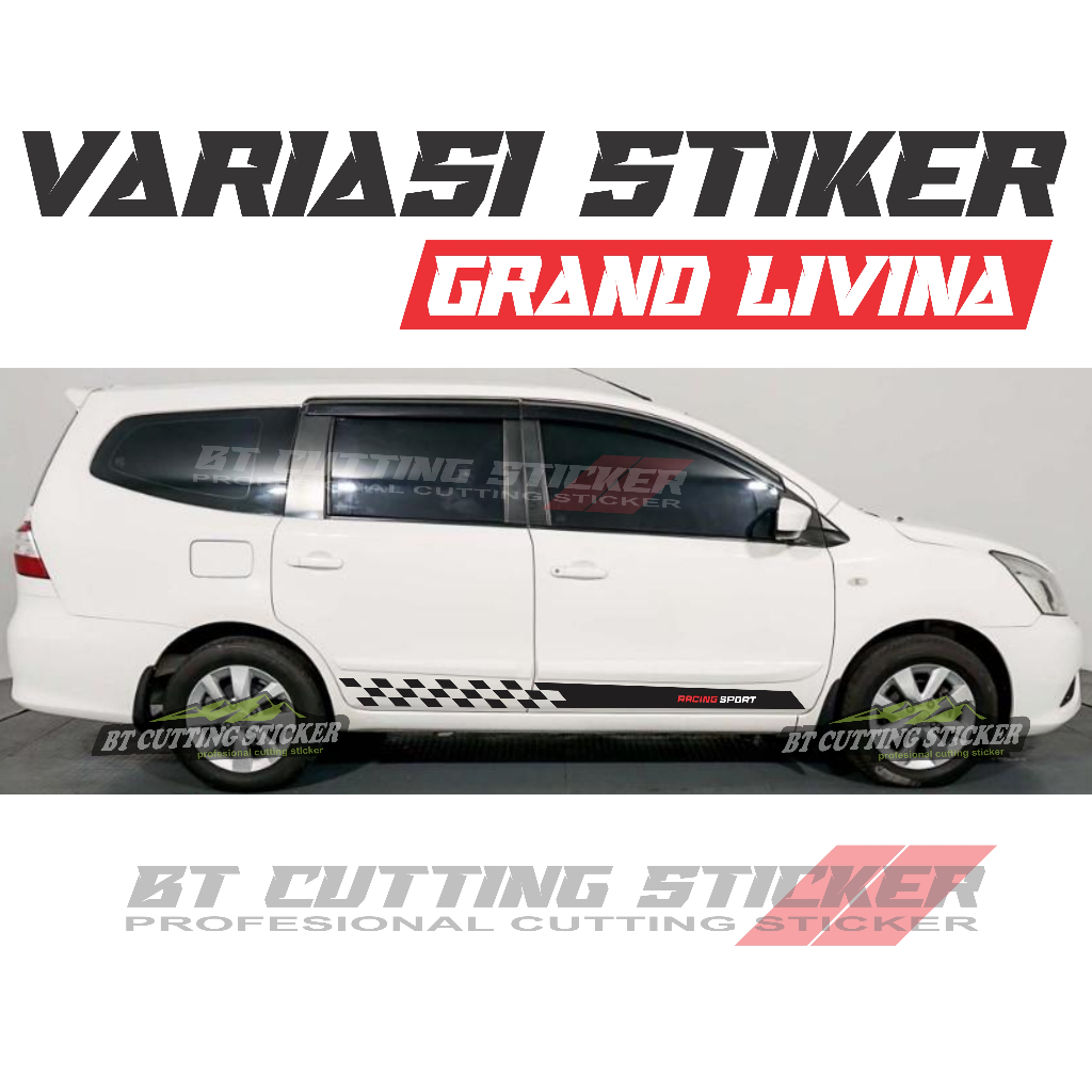 L21 stiker mobil grand livina stiker mobil livina stiker mobil nissan grand livina