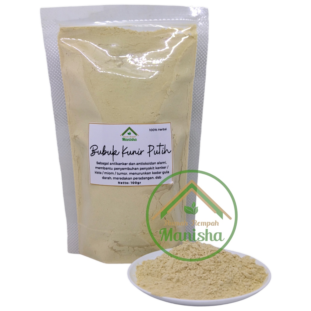 

Bubuk Kunir Putih - Curcuma Zedoaria 100gr