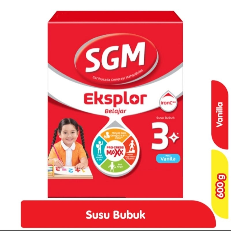 SGM EKSPLOR 3+ VANILA 600GR